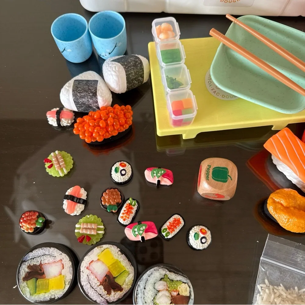 Young Wild & Friedman Sushi Play Set for Kids - Picture 2 of 5
